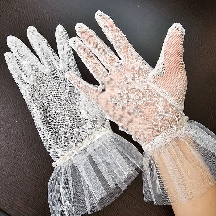 ショートグローブ着用写真2